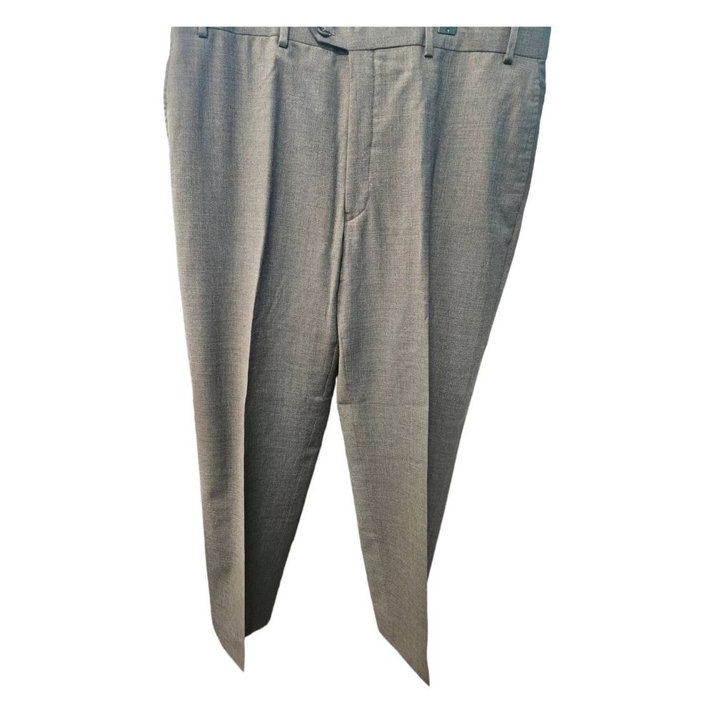 Calvin Klein Men's Gray Dress Pants Size 38 - Picture 2 of 7